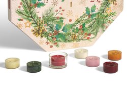 Kjøp adventskalender med duftlys